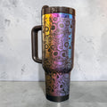 Rainbow Sugar Skull Test Tumbler – 40 oz