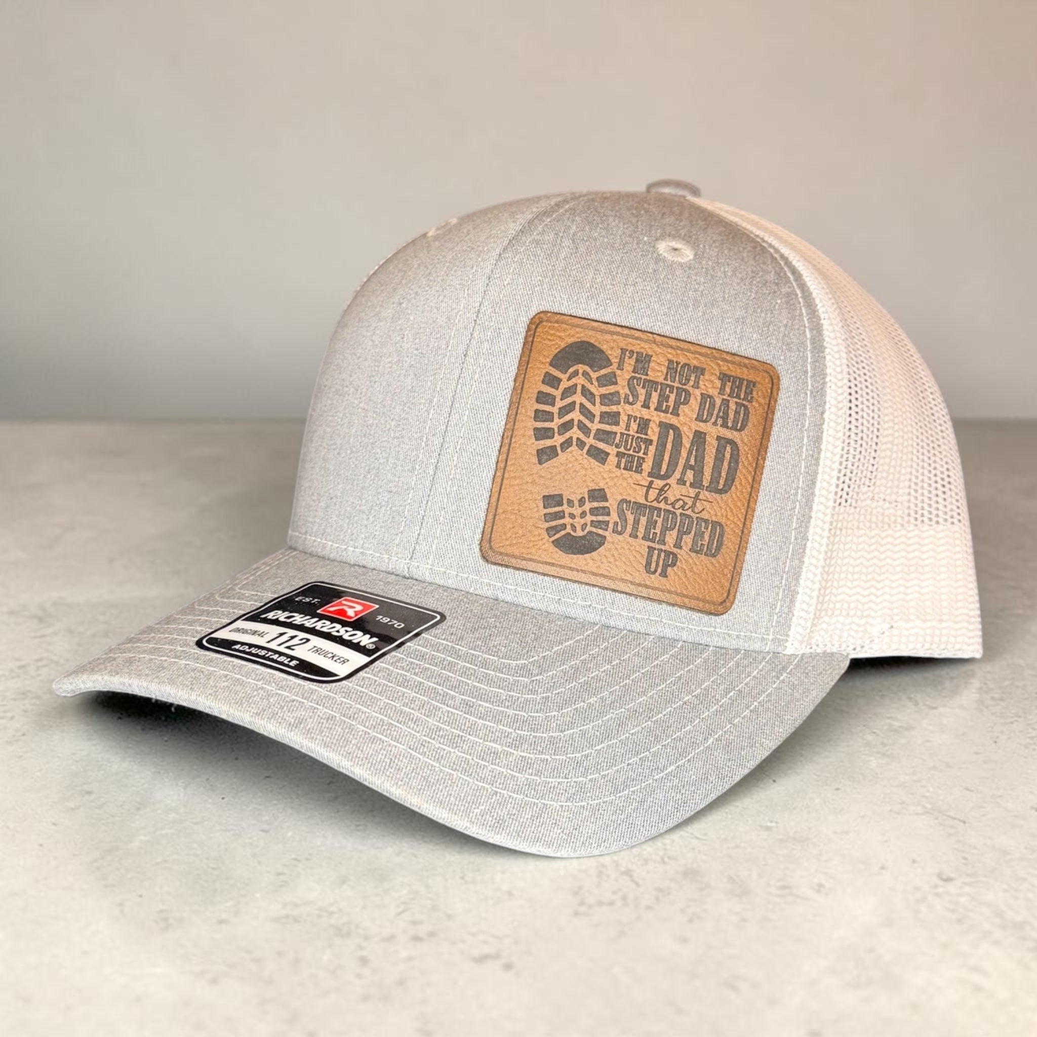 The Dad Who Stepped Up Patch Hat
