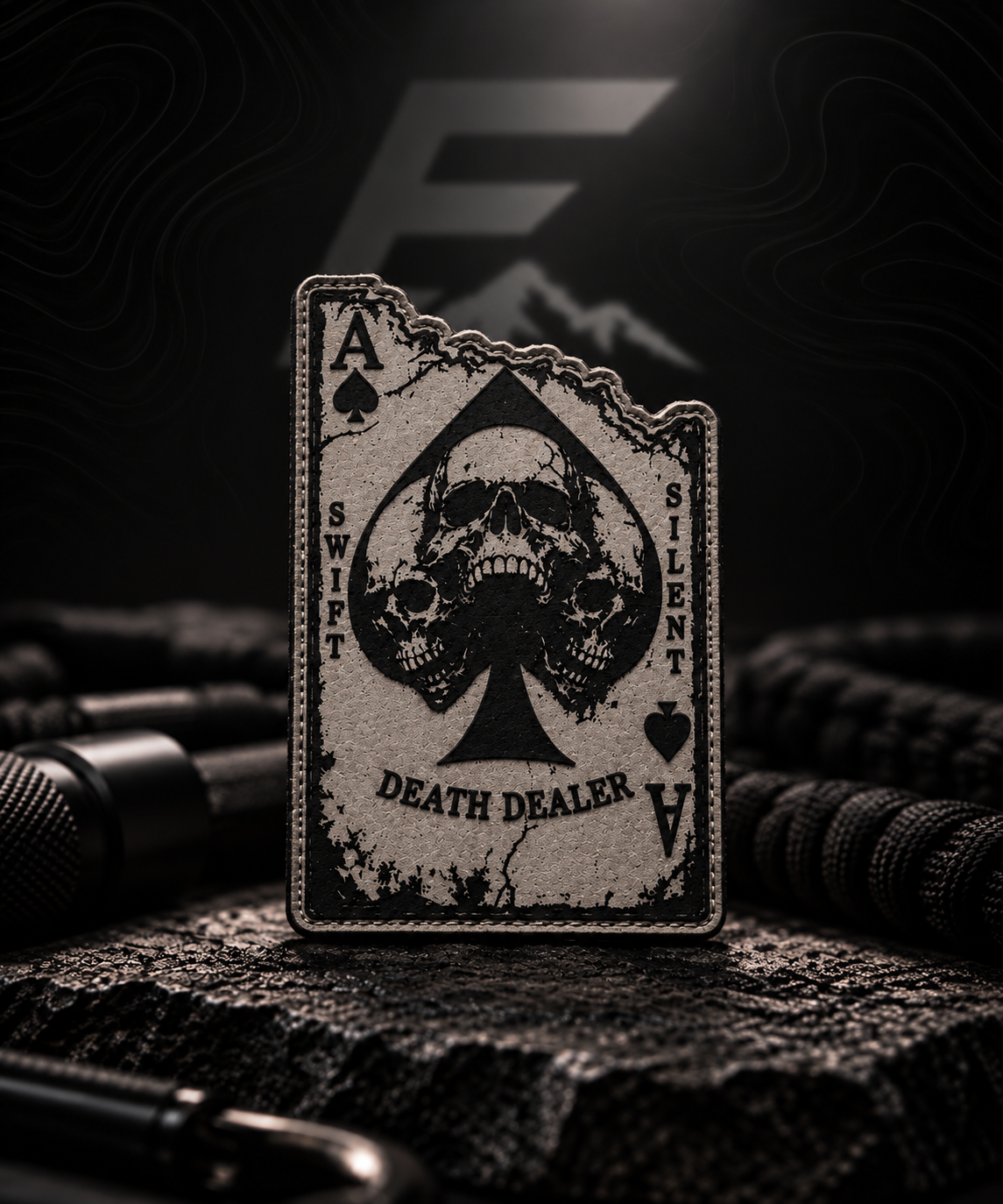 Death Dealer Ace of Spades patch from The Patch Vault